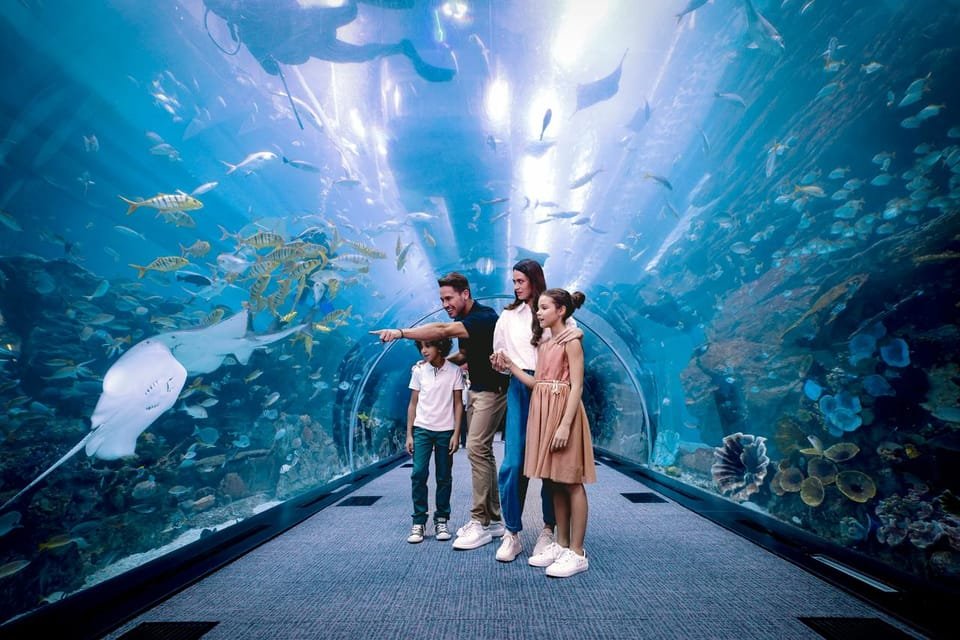 Dubai Aquarium tunnel