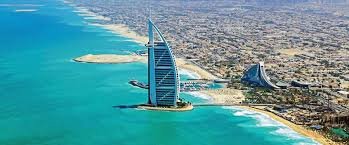 Burj Al Arab terrace and pools