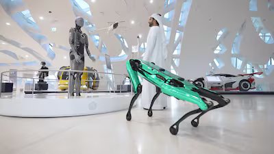 Inside Museum of the Future exhibit