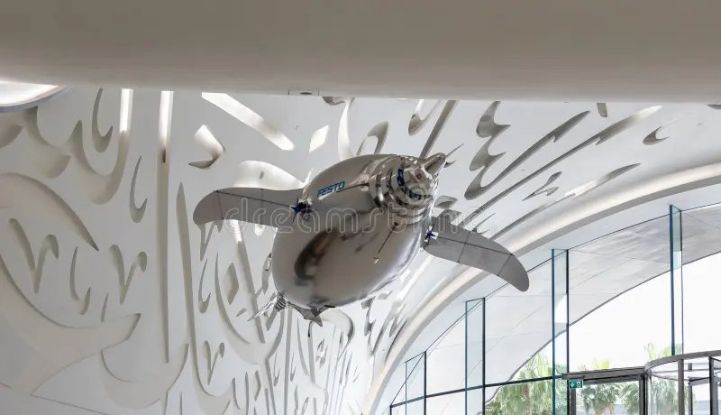 Museum of the Future space station exhibit
