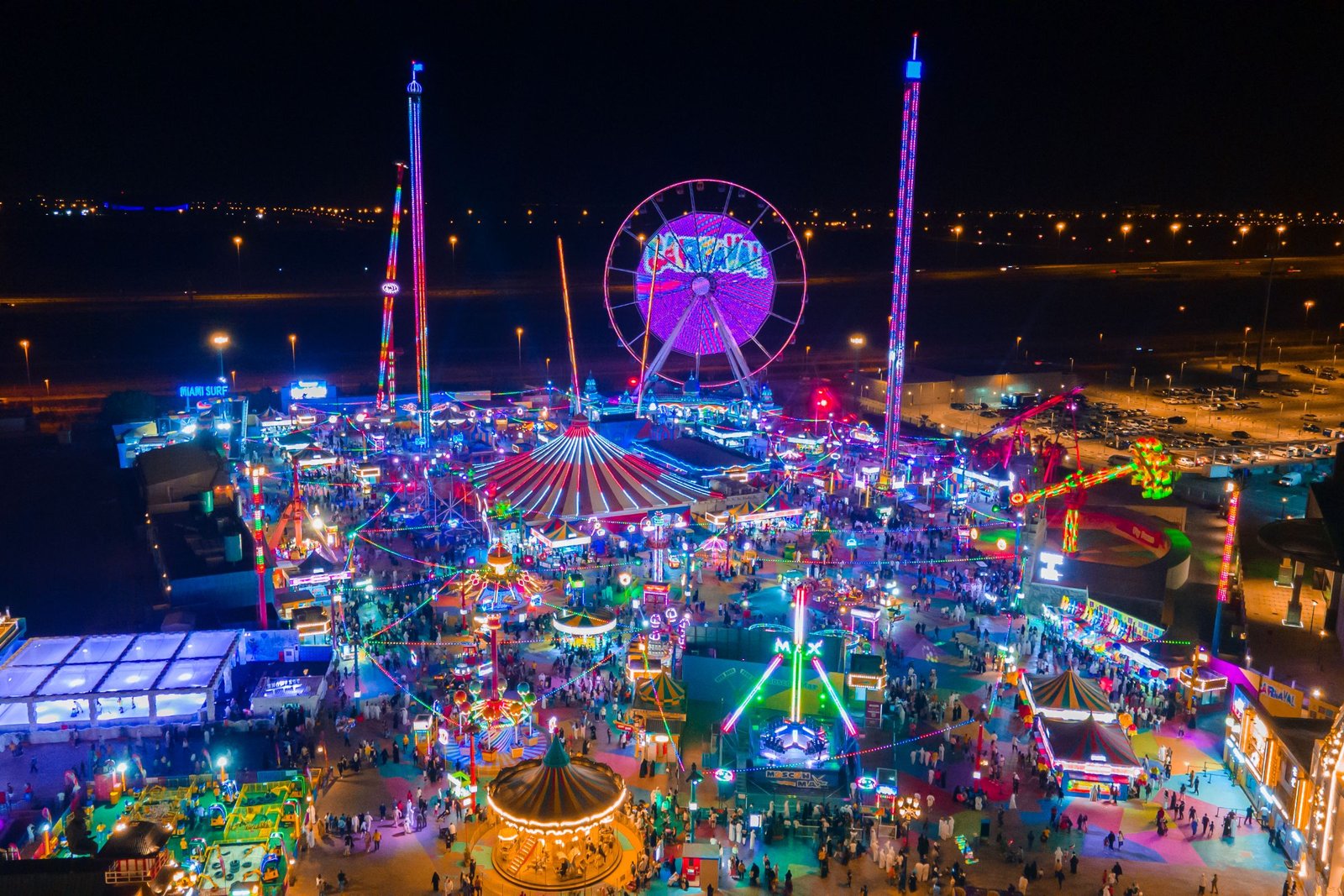Global Village funfair ride