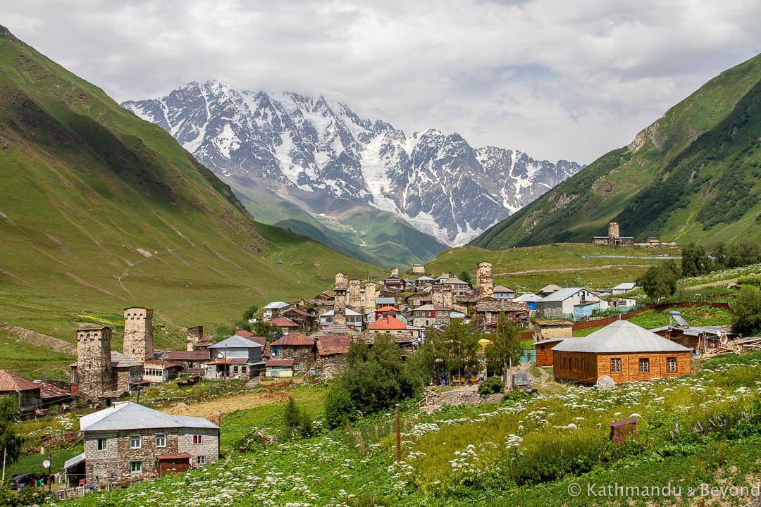 Village of Ushguli in Svaneti