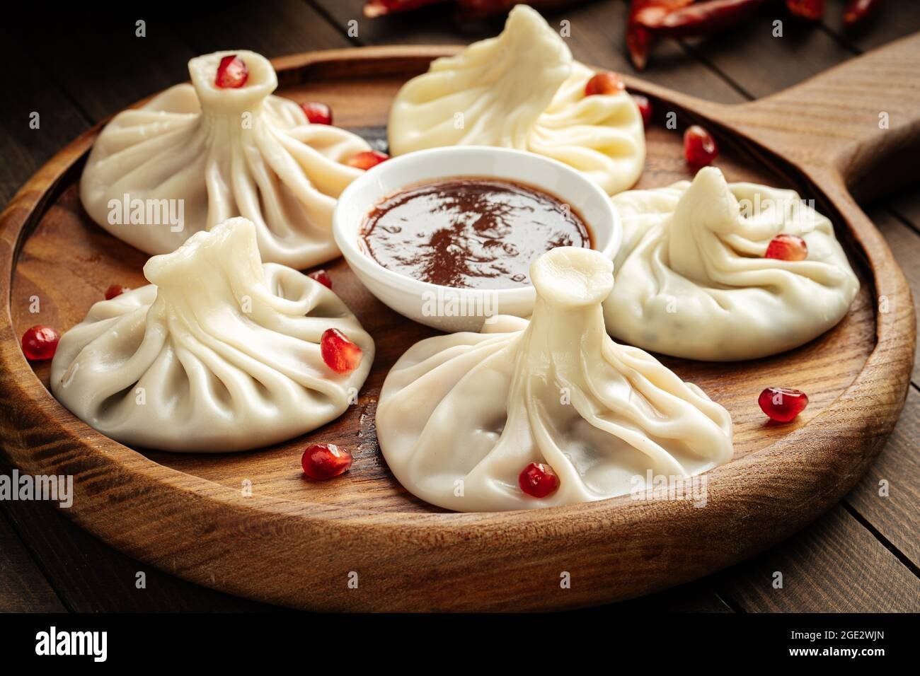 Georgian Khinkali dumplings