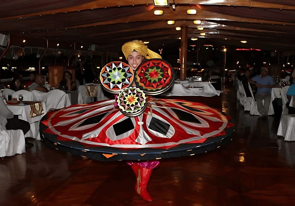 Traditional Tanura dance performance