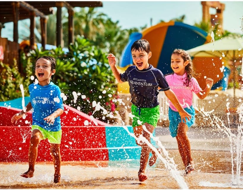 Thrilling rides at Aquaventure Waterpark