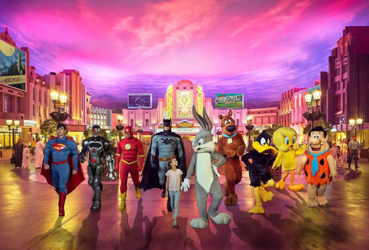 DC Superheroes and Looney Tunes Characters