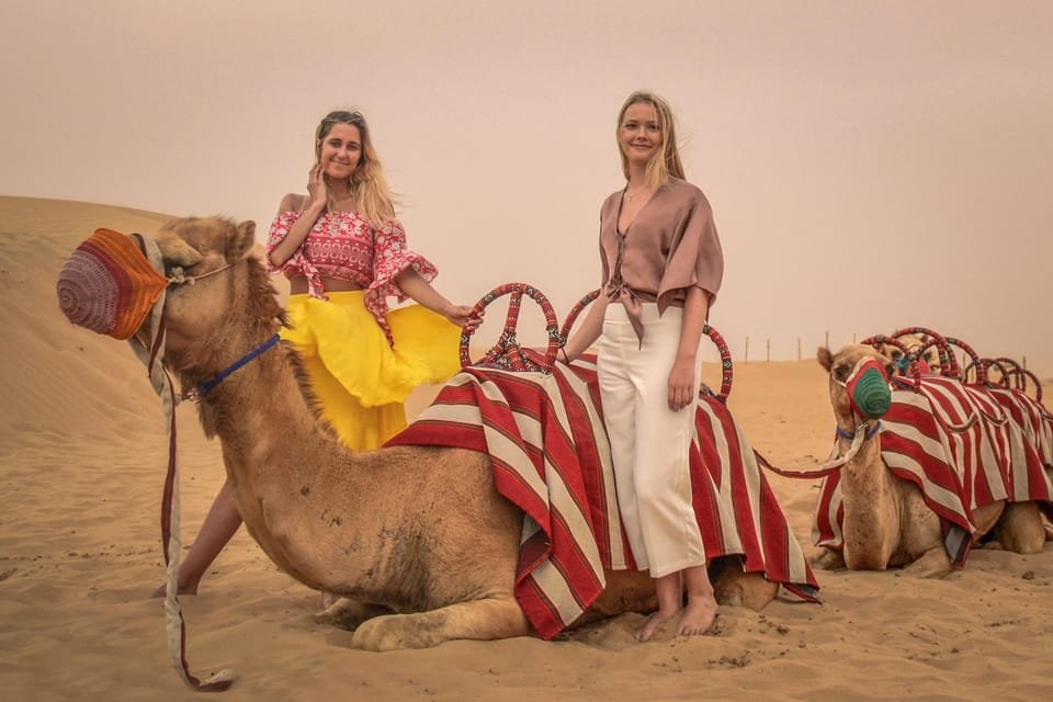 Camel Riding Experience during Premium Safari