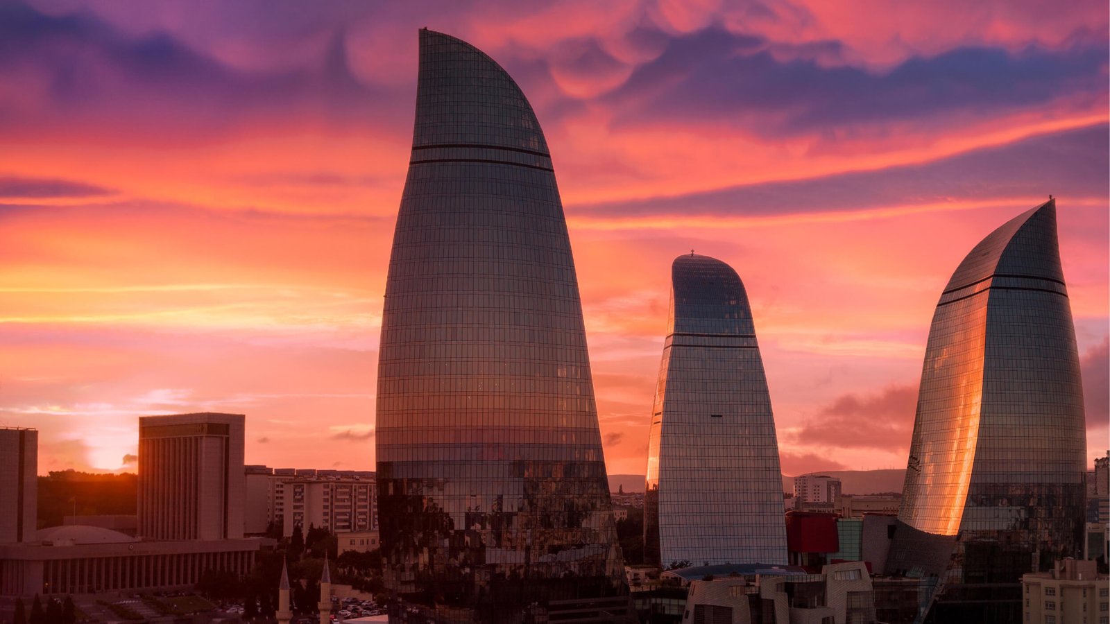 Flame Towers Baku