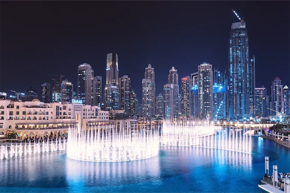 Dubai Fountain Timings