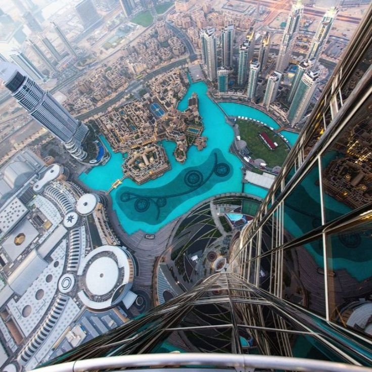 Burj Khalifa Morning Skyline View